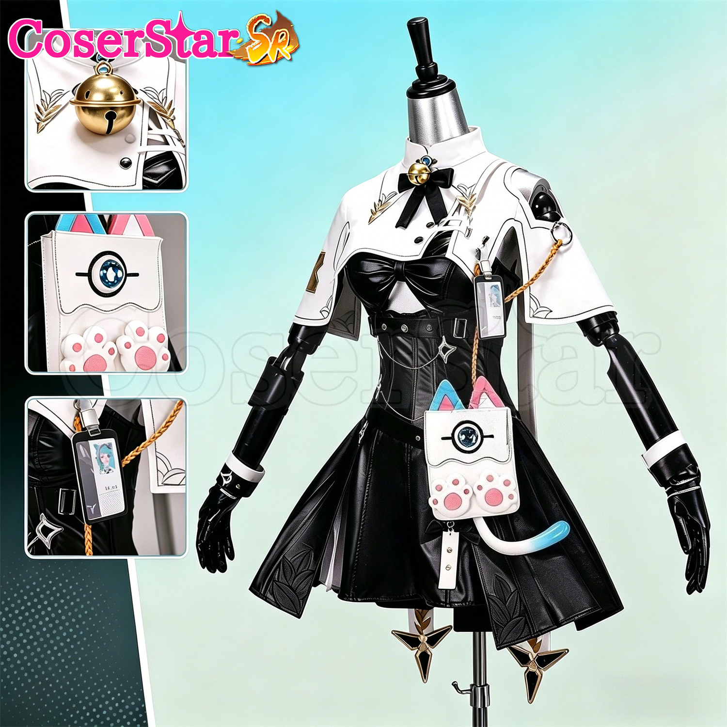 Prop Para Cosplay - CoserStar-SR Neverness to Everness NTE Mint