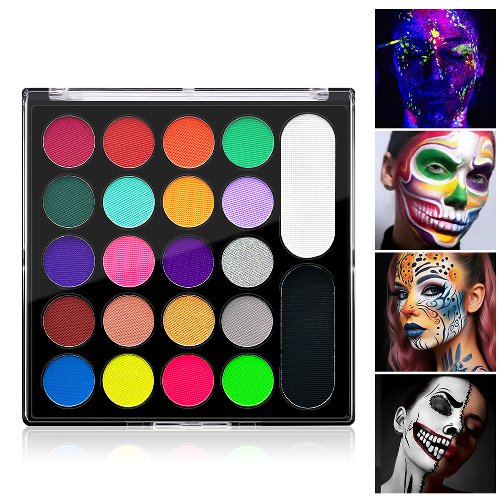 22 Color Face Body Painting Ki - đánh giá và giá Cosplay Prop Paint