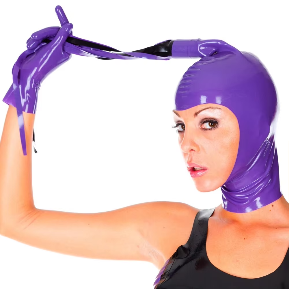 Black Latex Hood with Latex Po - đánh giá và giá Cosplay Prop Paint
