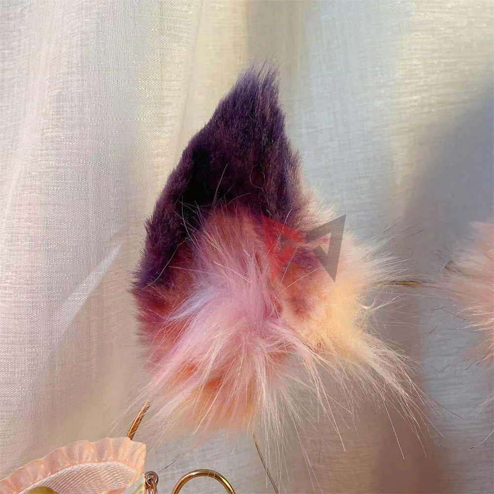 New Handmade Work Pink Fox Ear - đánh giá và giá Cosplay Prop Works