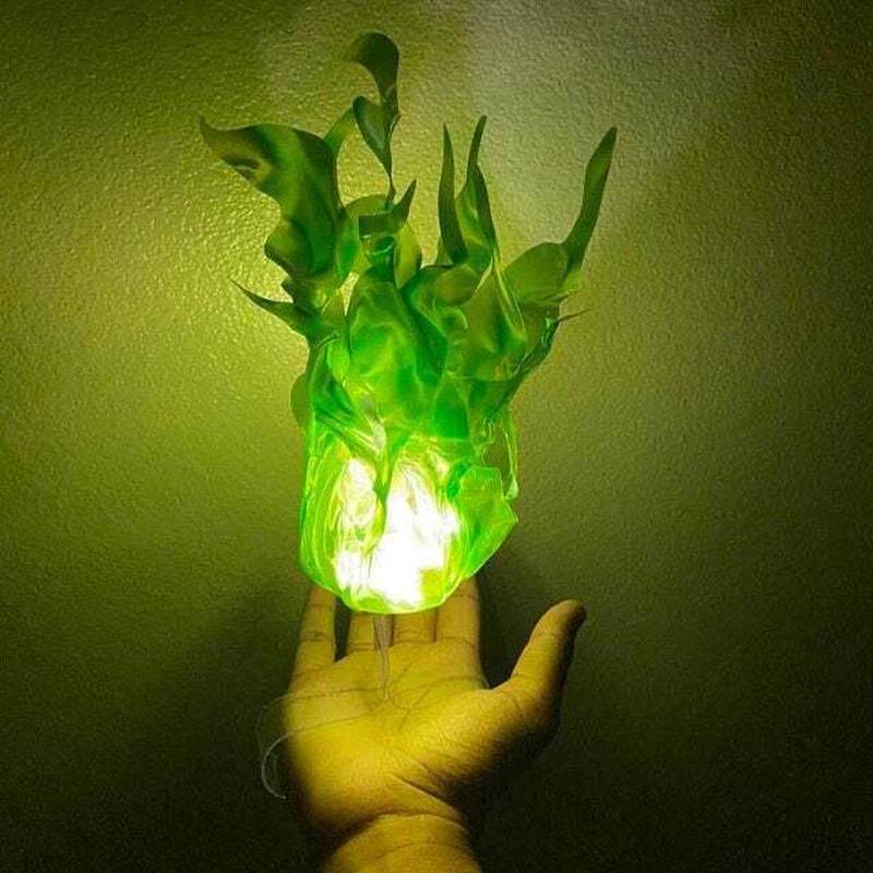 Floating Fireball LED Glowing  - đánh giá và giá Cosplay Floating Prop
