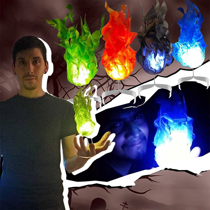 New Halloween Floating Firebal - đánh giá và giá Cosplay Floating Prop