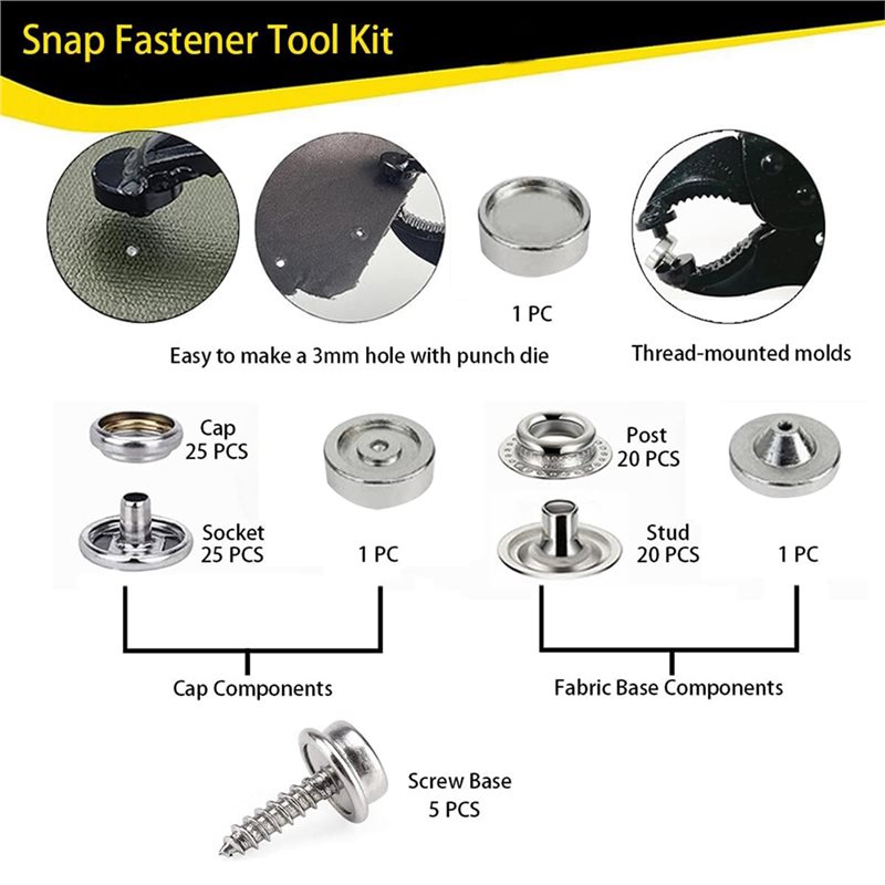 【Big Deal】Heavy Duty Snap Fast - đánh giá và giá Snap Plier Setter