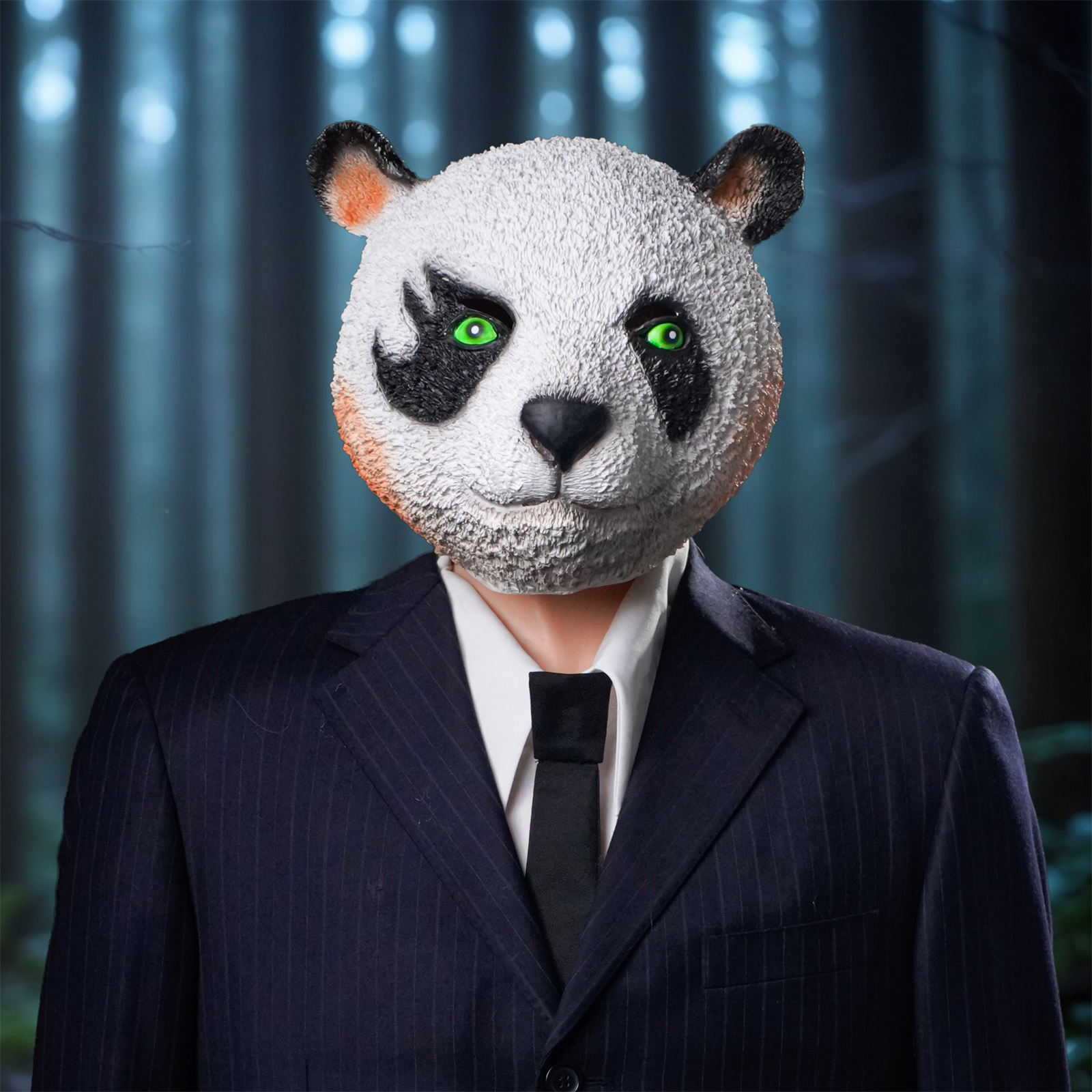 Panda Latex Mask - Movie-Grade - đánh giá và giá Cosplay Prop Paint