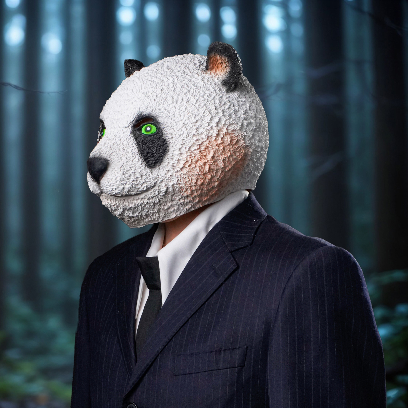 Panda Latex Mask - Movie-Grade - đánh giá và giá Cosplay Prop Paint