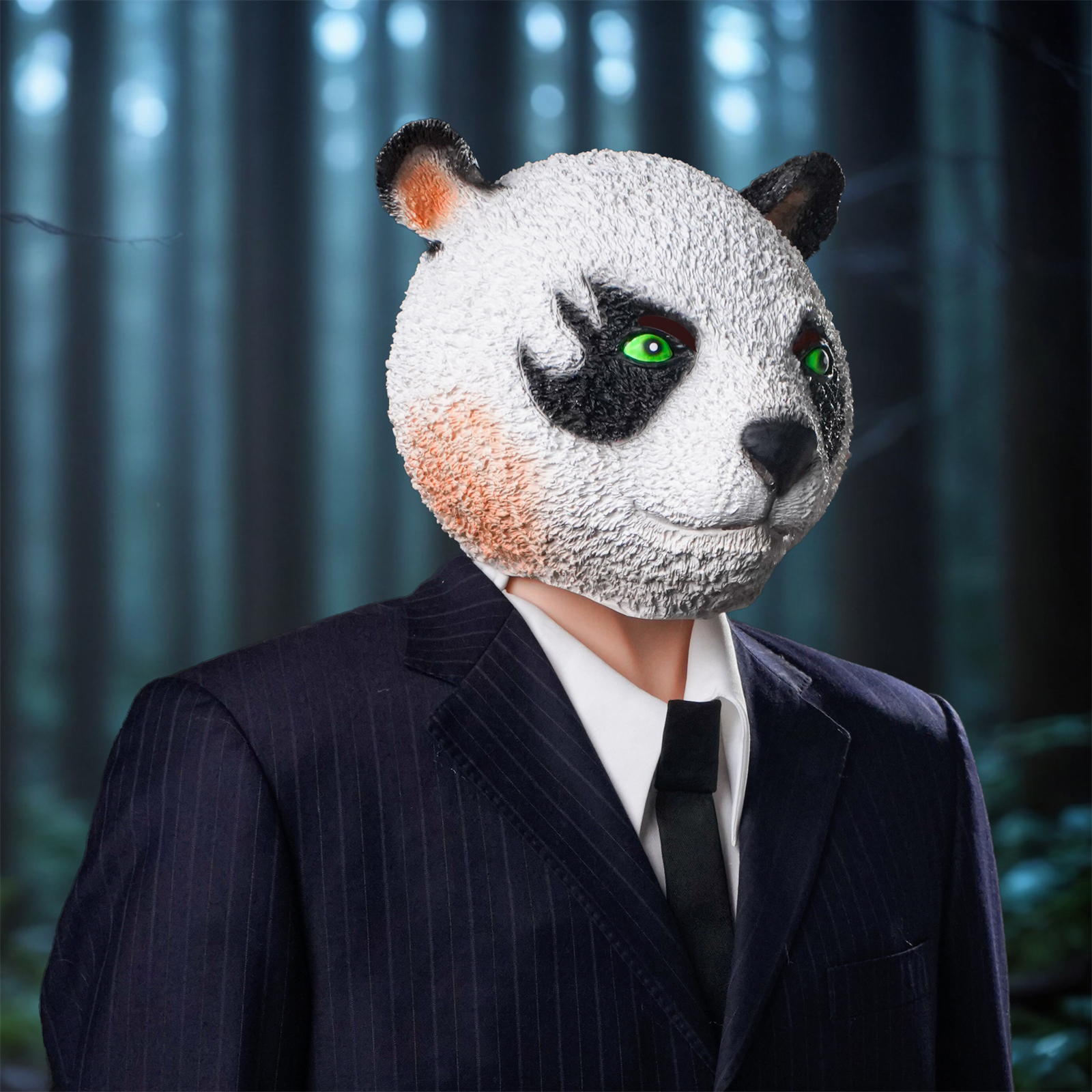 Panda Latex Mask - Movie-Grade - đánh giá và giá Cosplay Prop Paint
