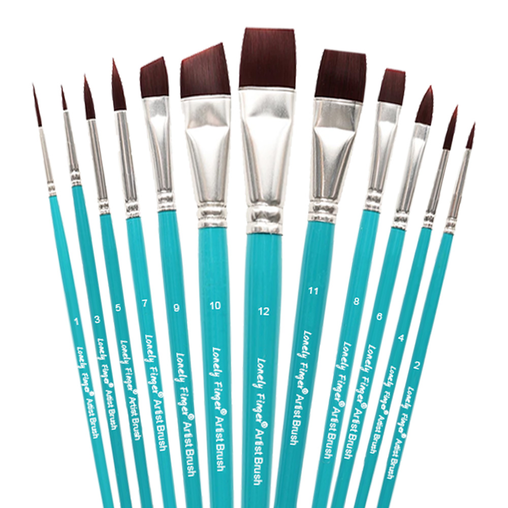 Face Paint Brushes, 12/24PCS A - đánh giá và giá Cosplay Prop Paint