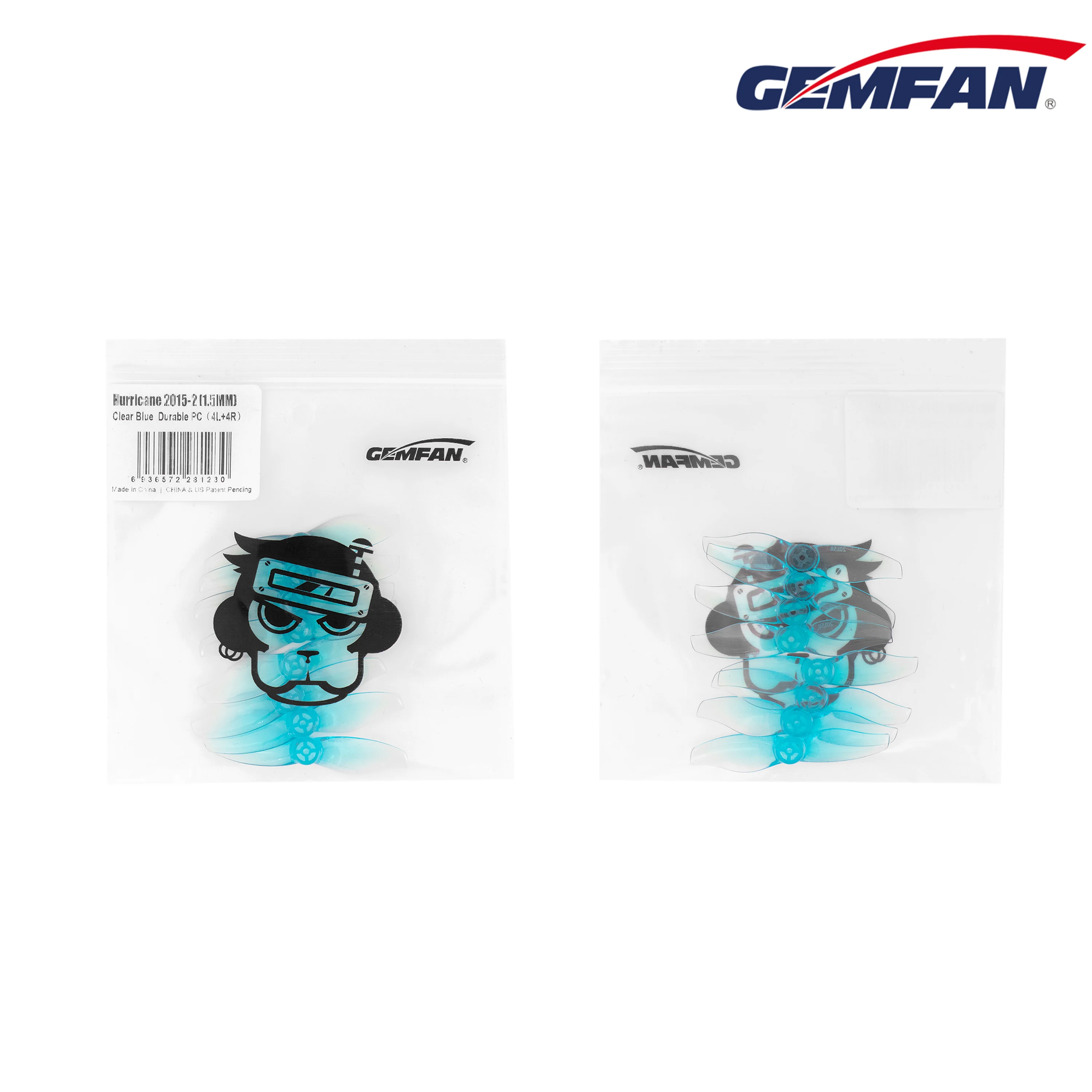 NEW 4Pairs GEMFAN 2015 Hurrica - đánh giá và giá Ekko Cosplay Prop