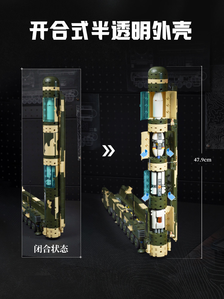 Keeppley 2026 New Df-41 Milita - đánh giá và giá Cosplay Prop Building