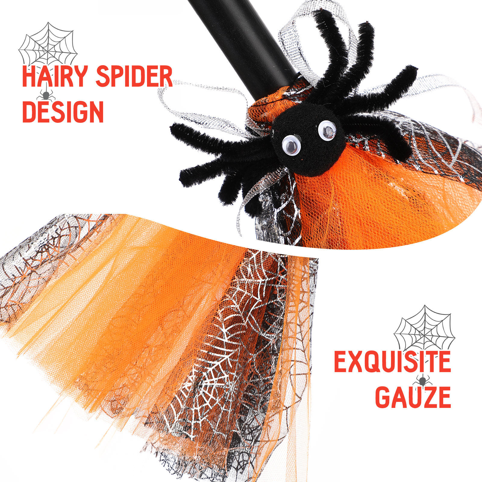 Halloween Witch Broom Prop Lig - đánh giá và giá Easy Cosplay Prop