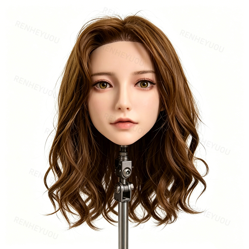 Real Silicone Female Head Mode - đánh giá và giá Easy Cosplay Prop