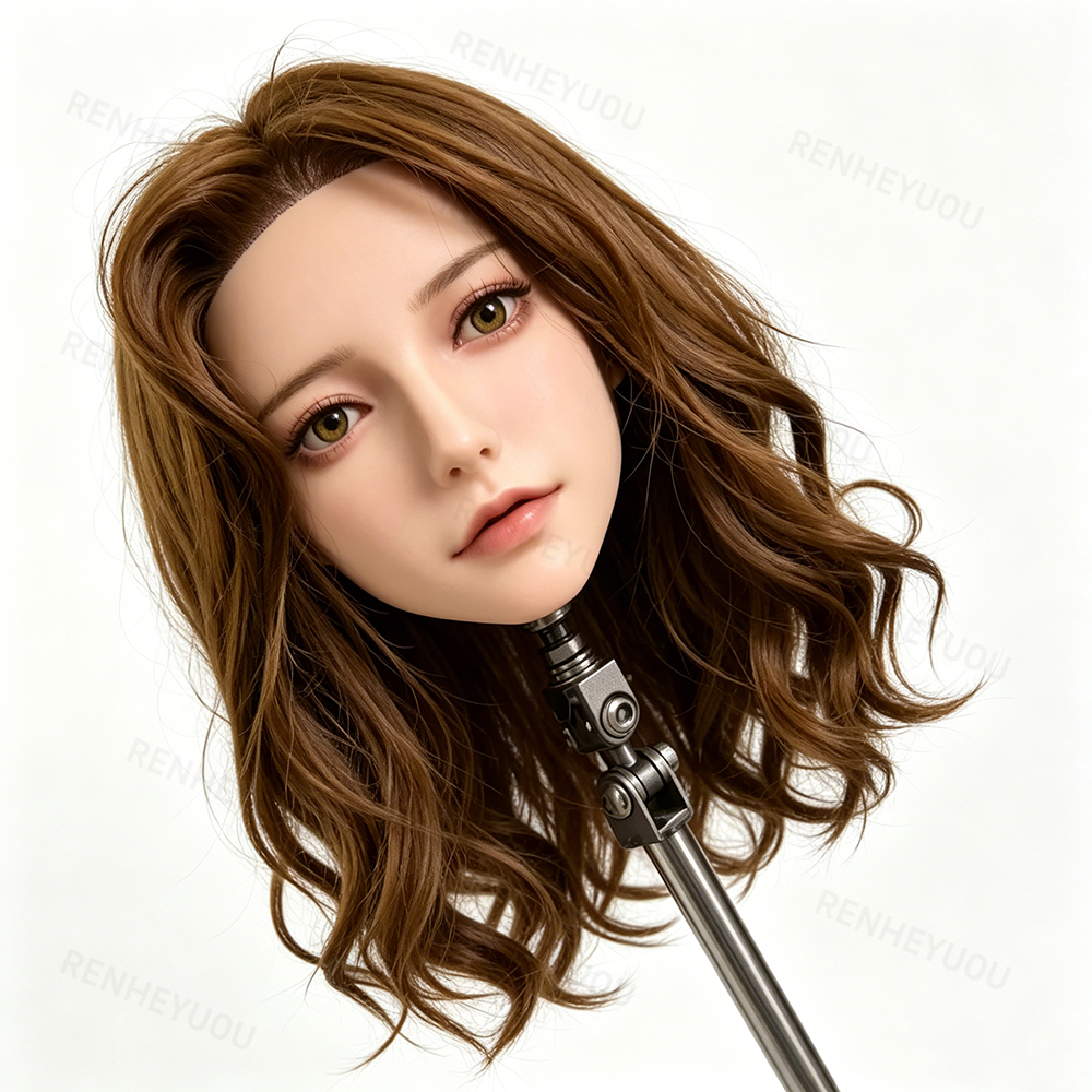 Real Silicone Female Head Mode - đánh giá và giá Easy Cosplay Prop