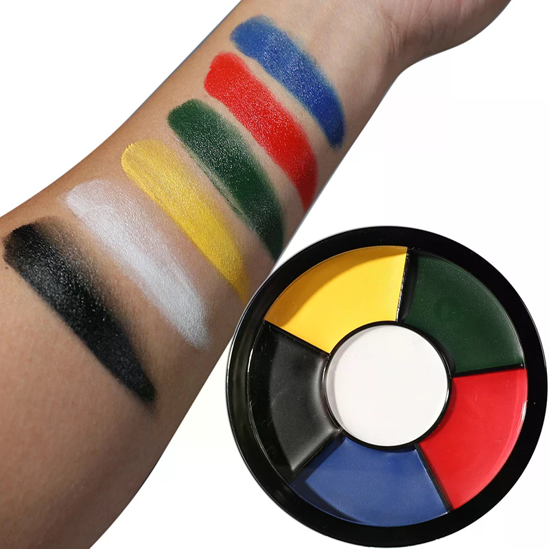 6 Colors Water-soluble Face Bo - đánh giá và giá Cosplay Prop Paint